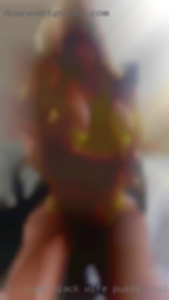 Cumm black wife pussy inside YOU.